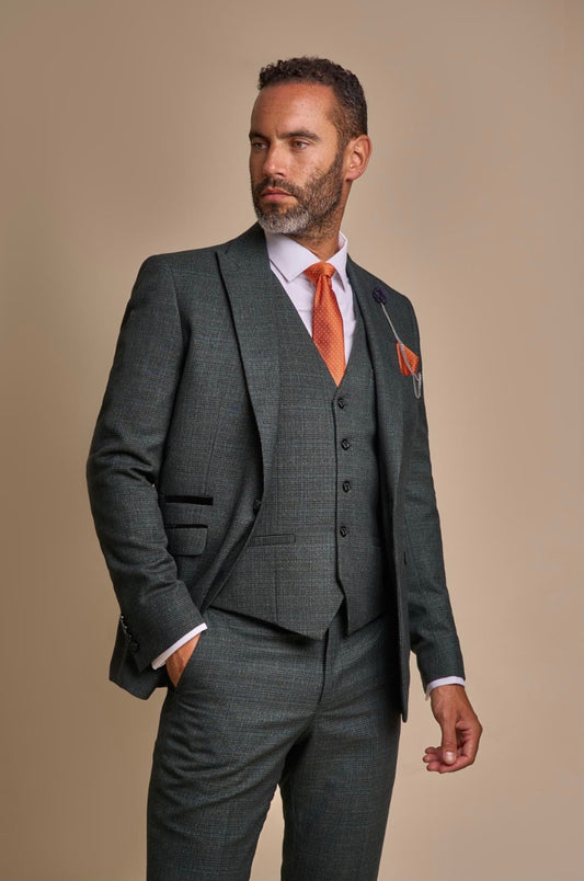 Cavani Caridi Olive blazer