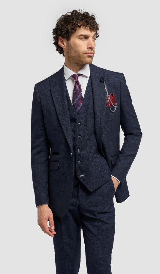 Cavani Caridi navy blazer