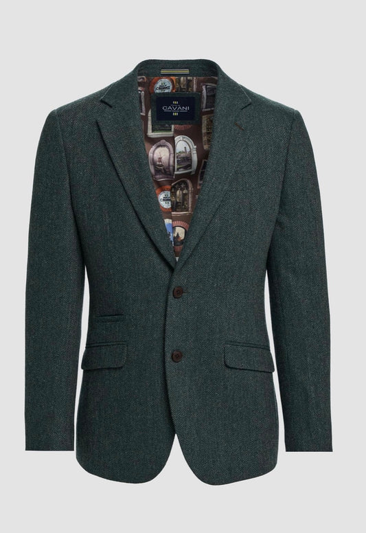 Cavani Thomas lush olive blazer