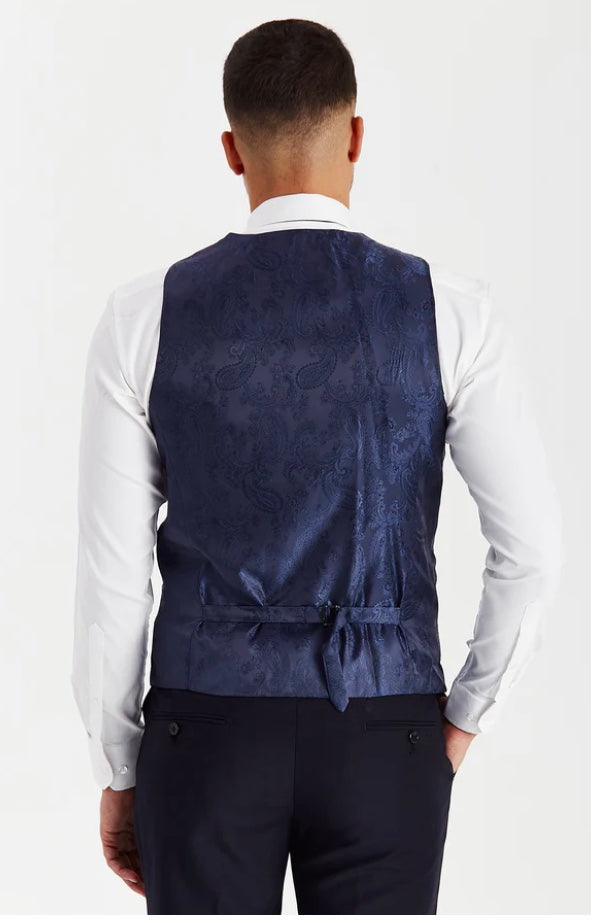 Paul Andrew Parker navy W/coat