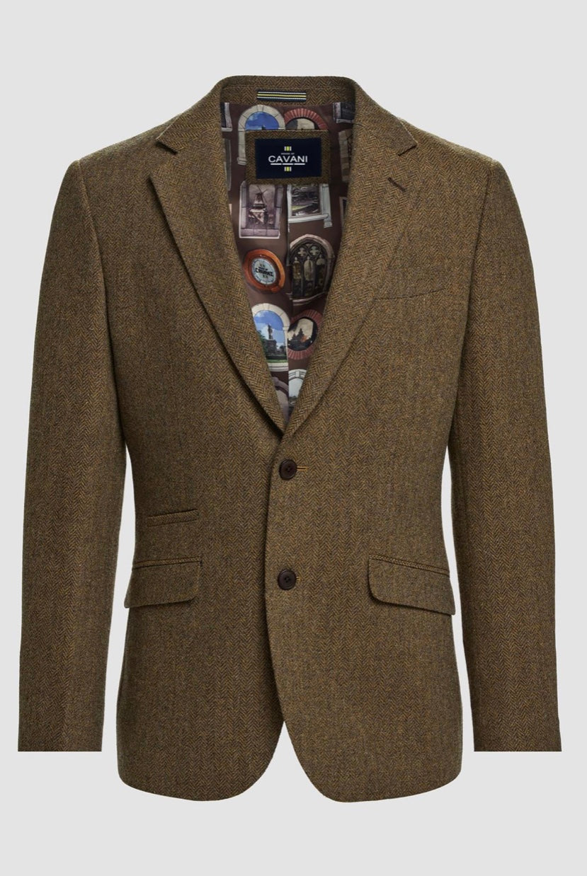 Cavani Thomas brown blazer