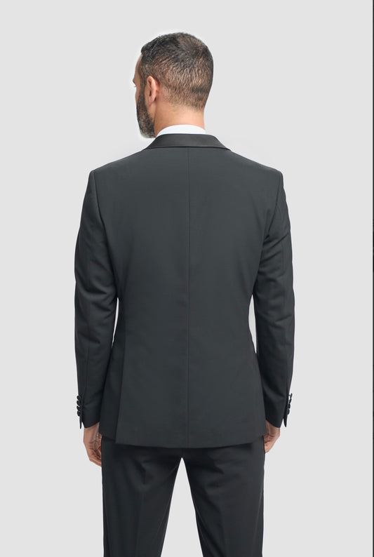 Cavani aspen black Tux blazer