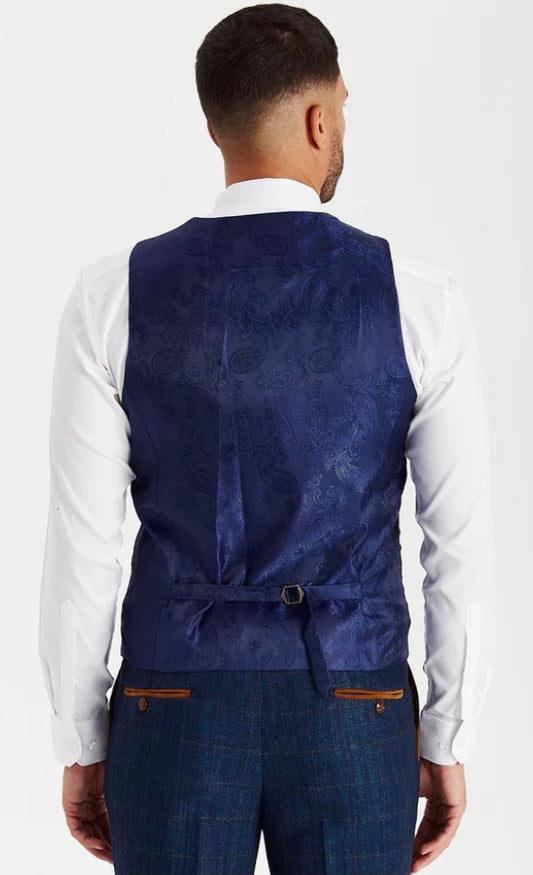 Paul Andrew Scott navy blue W/coat
