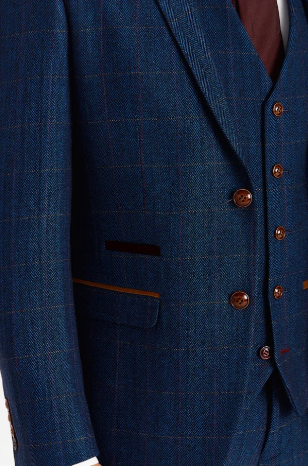 Paul Andrew Scott navy blue blazer