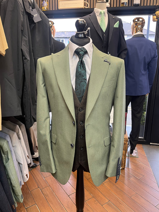 Cavani Cristo Green Blazer
