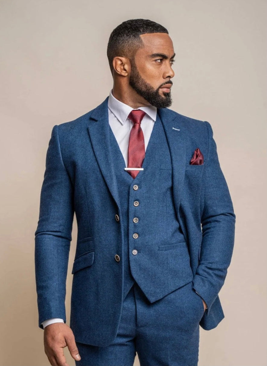 Cavani Orson blue blazer