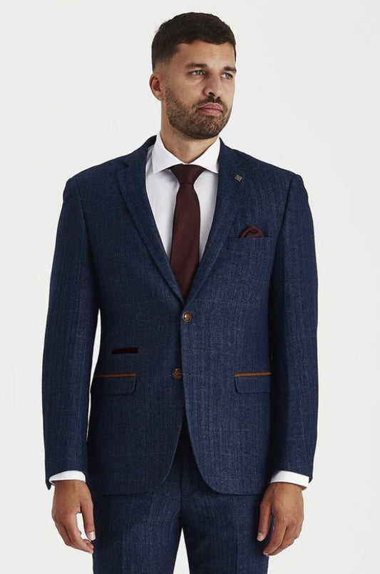 Paul Andrew Scott navy blue blazer