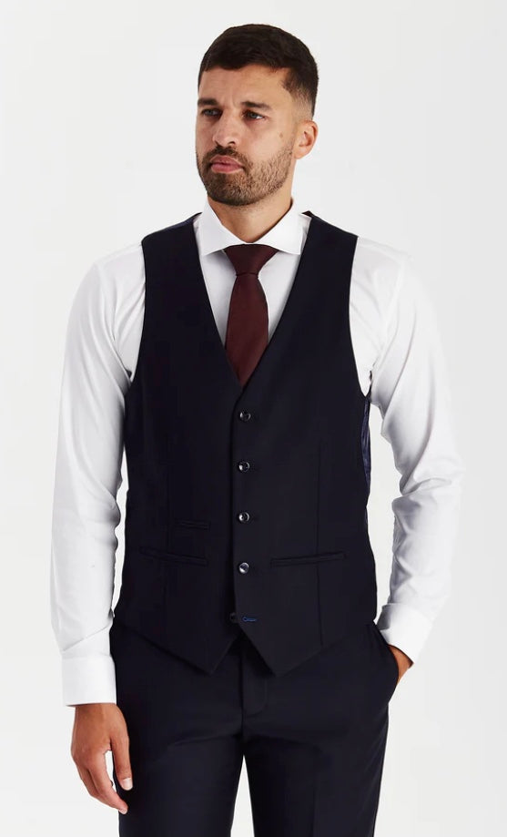 Paul Andrew Parker navy W/coat