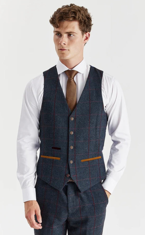 Paul Andrew Madrid navy W/coat