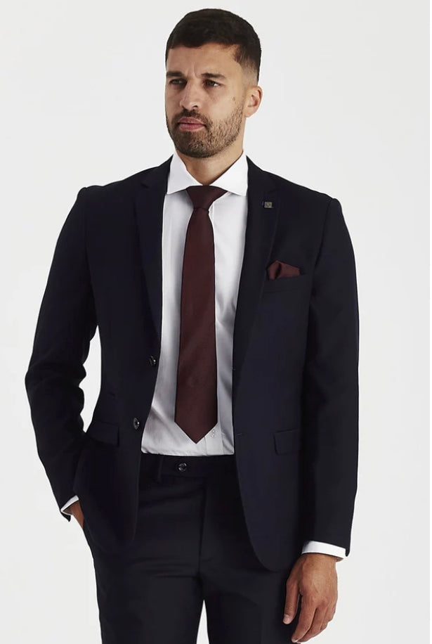 Paul Andrew Parker navy blazer