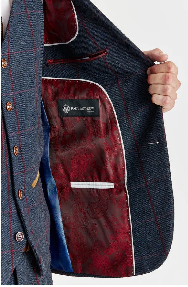 Paul Andrew Madrid navy blazer