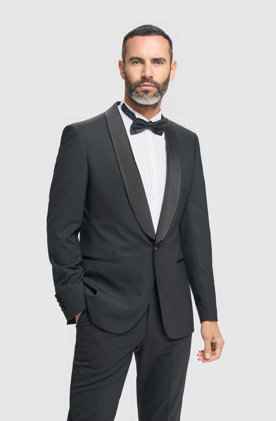 Cavani aspen black Tux blazer
