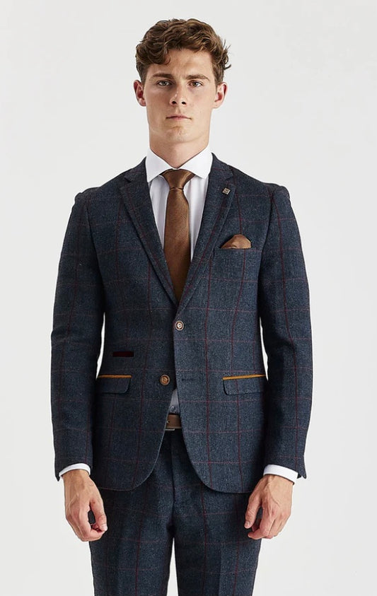 Paul Andrew Madrid navy blazer