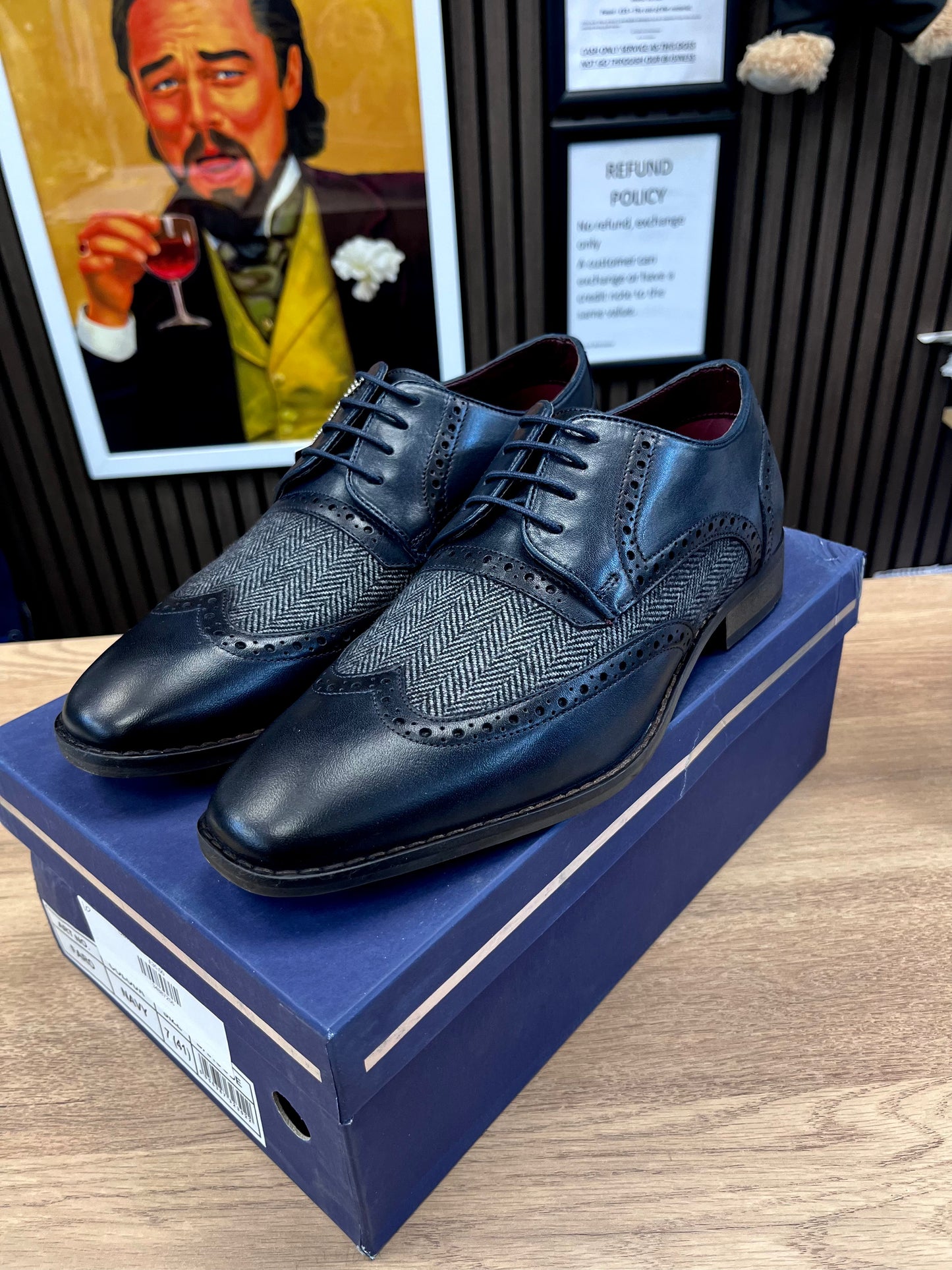 Cavani Faro Navy shoes