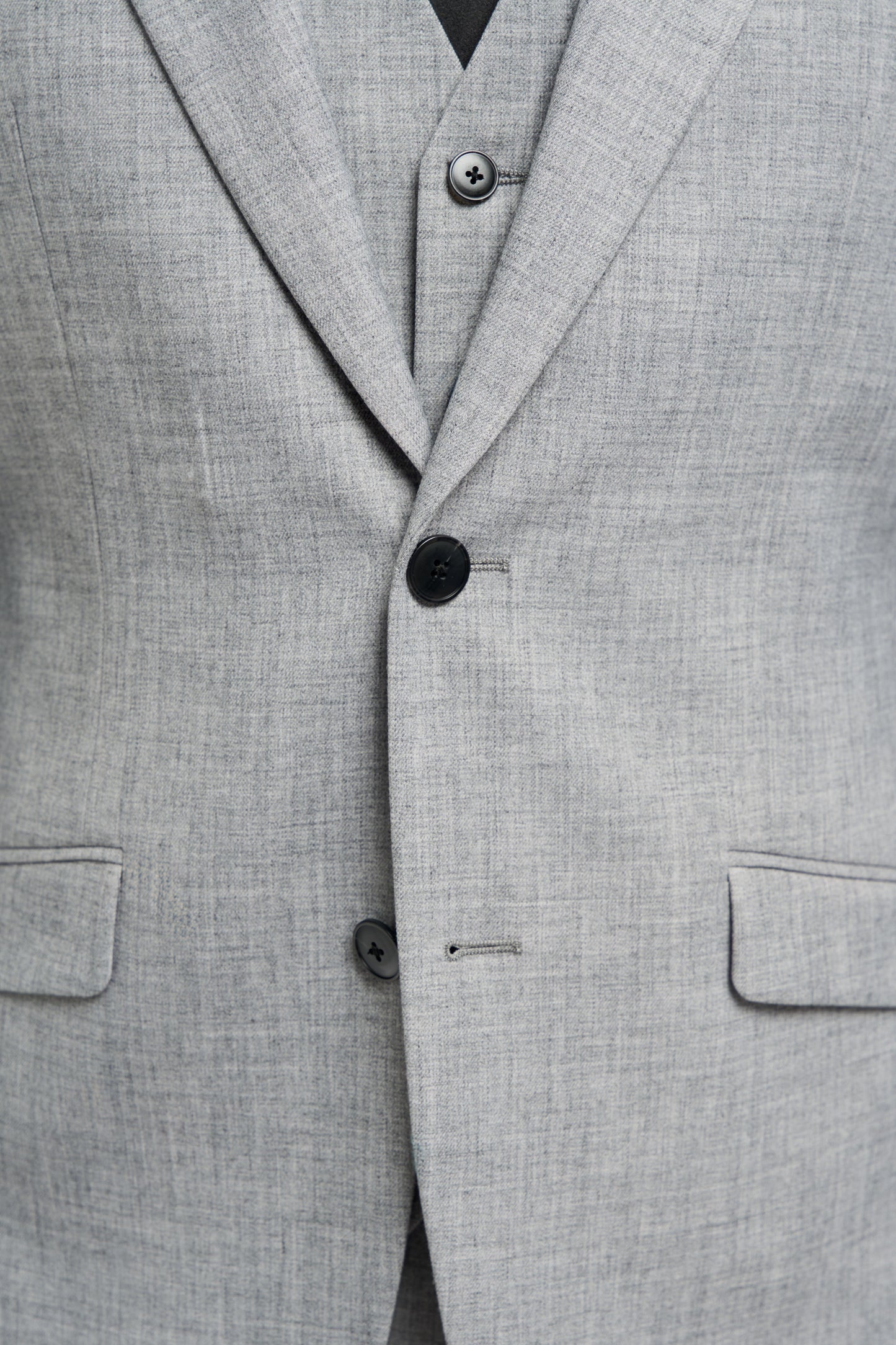 Malibu Grey Three Piece Suit